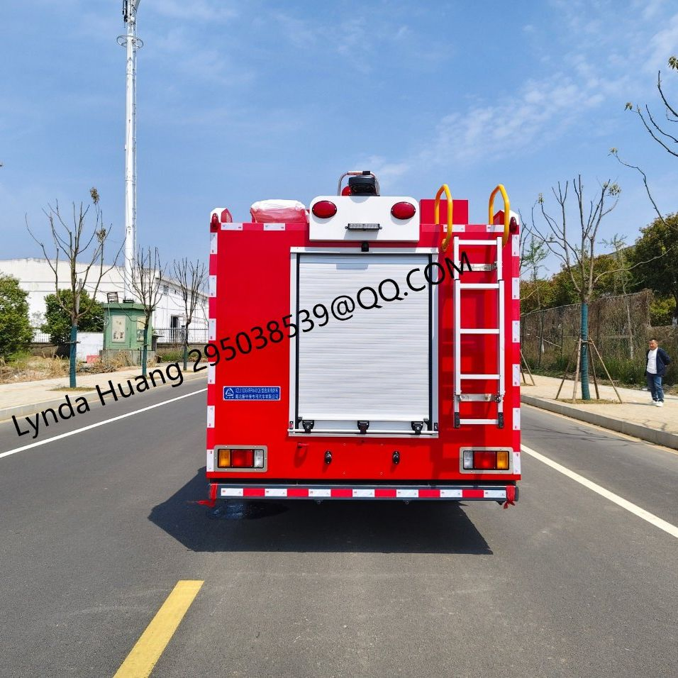 Issszu Fire Truck Diesel Emergency Rescue Fire Truck China Fire Fighting Truck