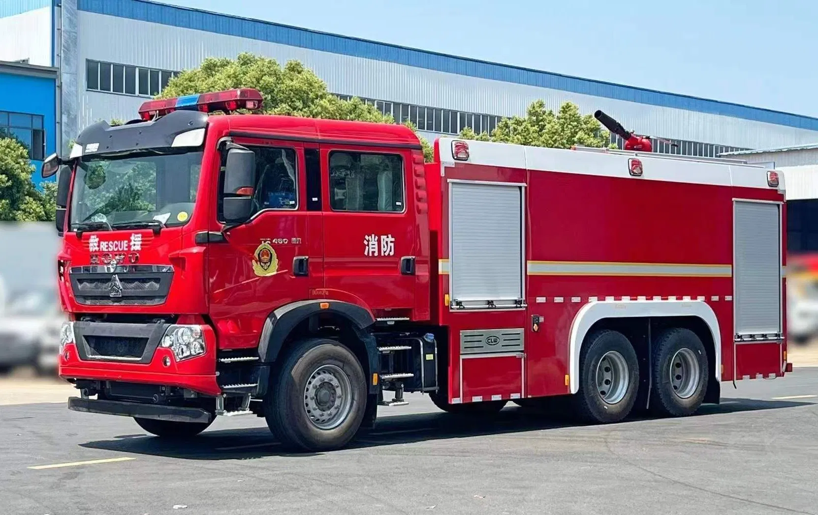 Best High Quality HOWO 8ton 10ton Brand Water Tank Foam Fire Fighting Truck