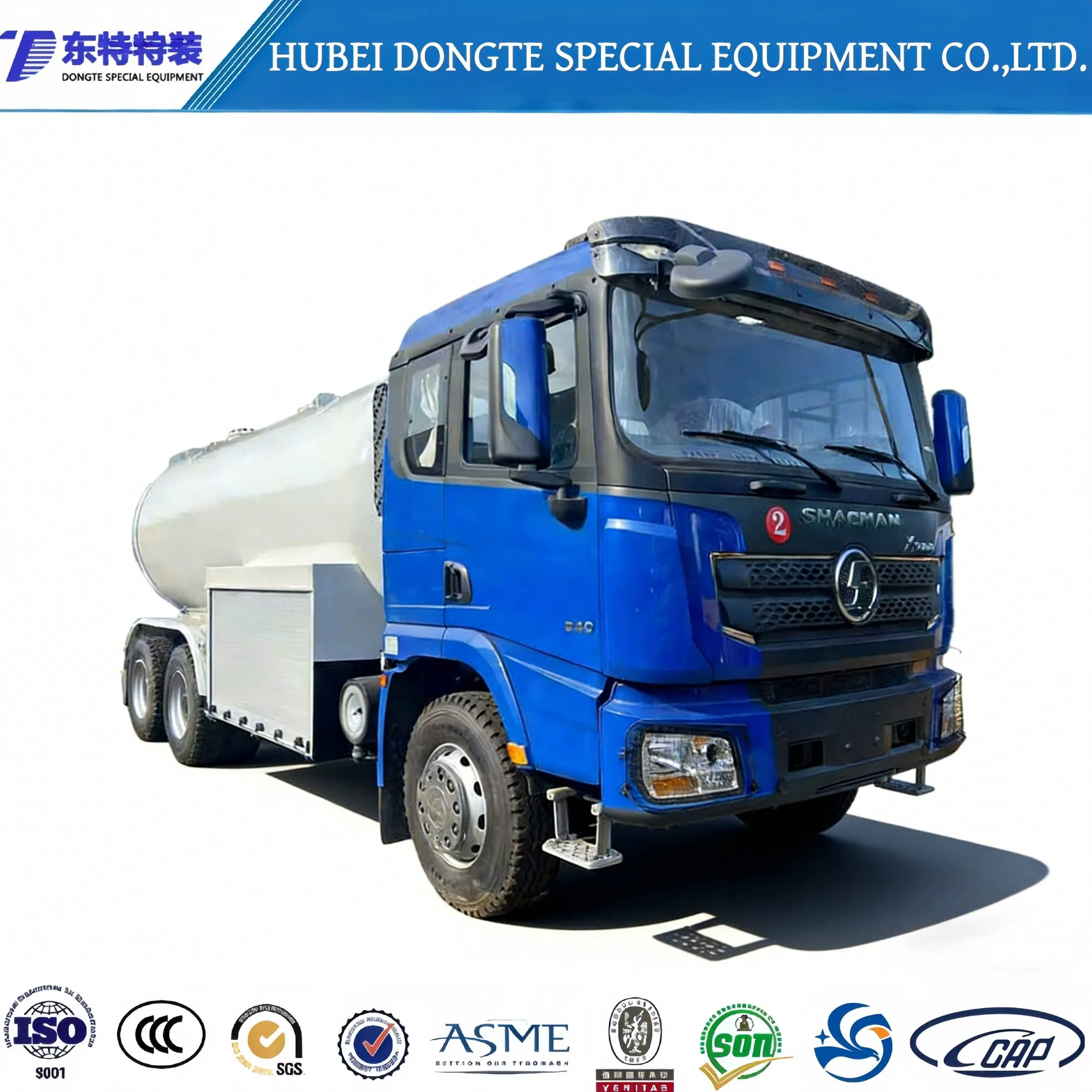 Heavy Duty 5mt 10, 000litres Hoho Steel Aluminium Fuel Tanker Truck Diesel Oil Refueling Truck Dispenser