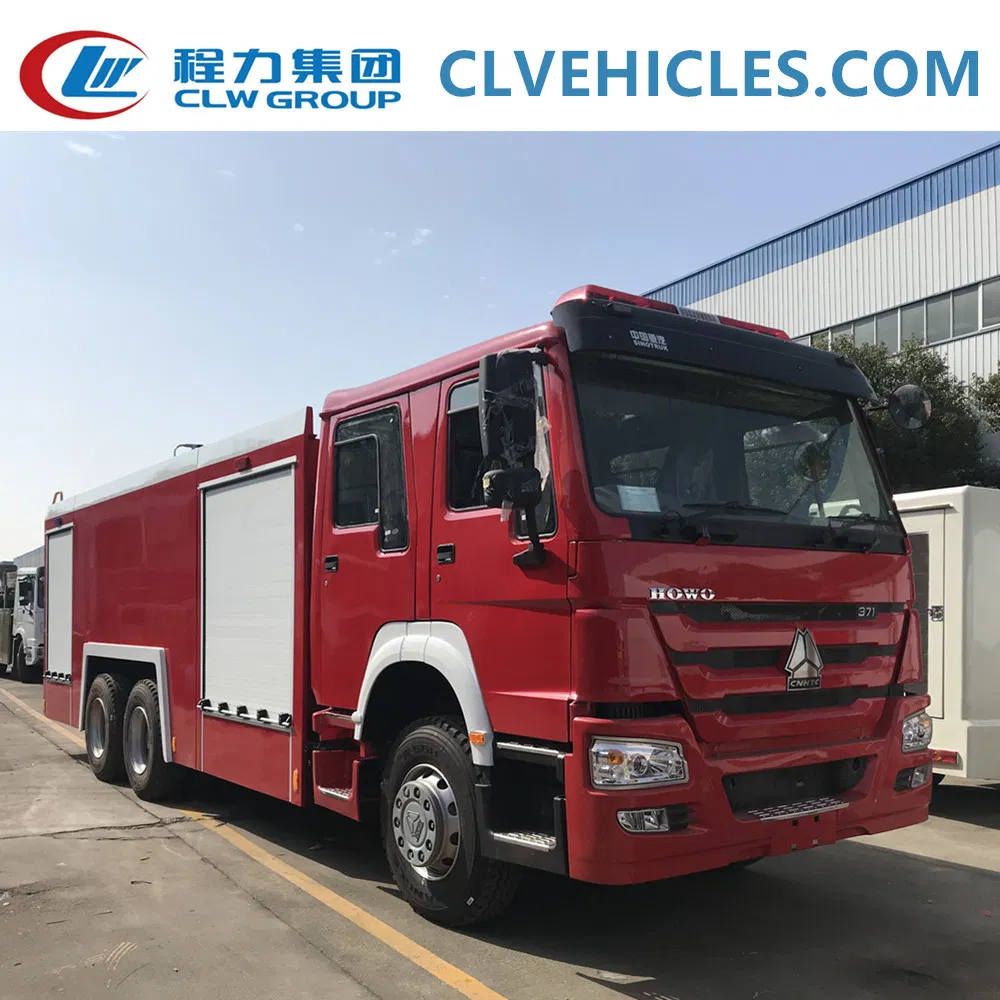 HOWO 8ton 8000L Water Foam Fire Truck Fire Fighting Equipment Truck