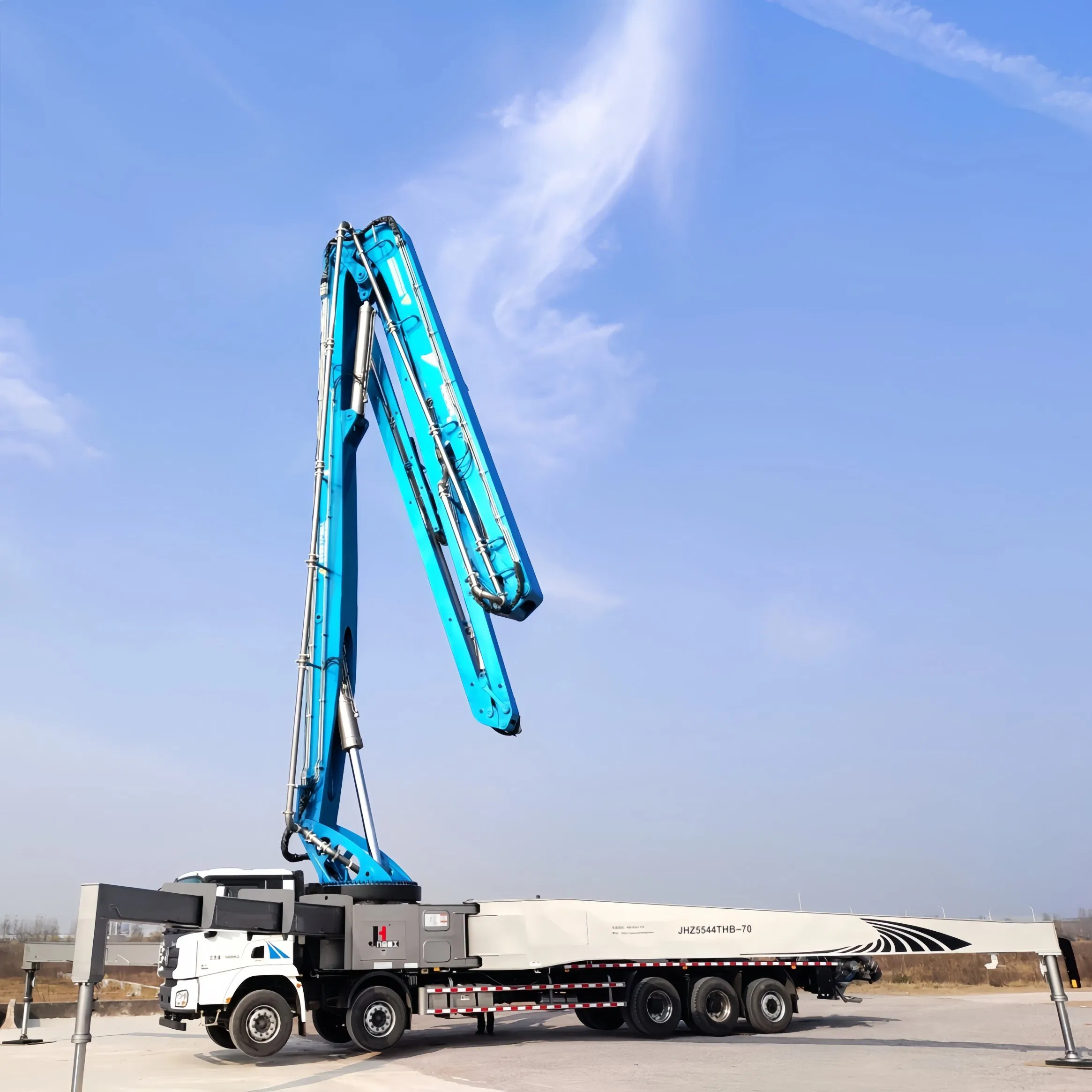 China Jiuhe Pump Concrete 30m 38m 52m 43m 56m 58m 62m 70m Truck Mounted Concrete Pump Price Cement Concrete Boom Pump Concrete Pump Truck for Sale
