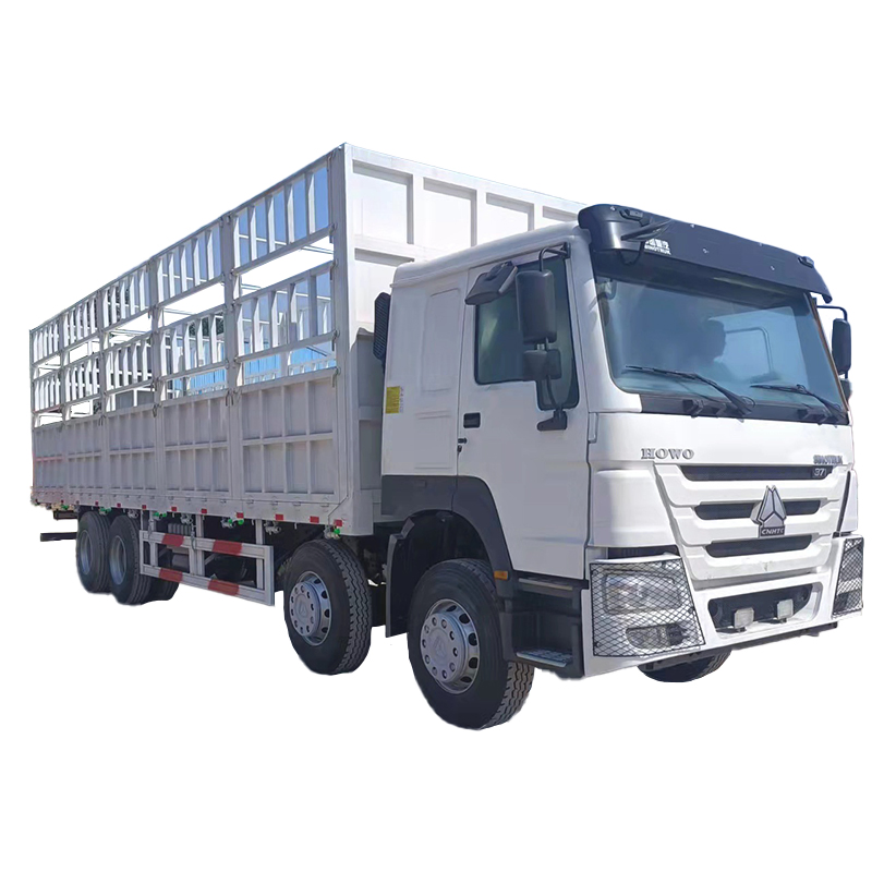 Capacity 60tons Steel Material Fence Cargo Semi Trailer Truck Trailer Animal Transport Livestock Transport Camion Dumper Camion De Volteo Camion Cargo