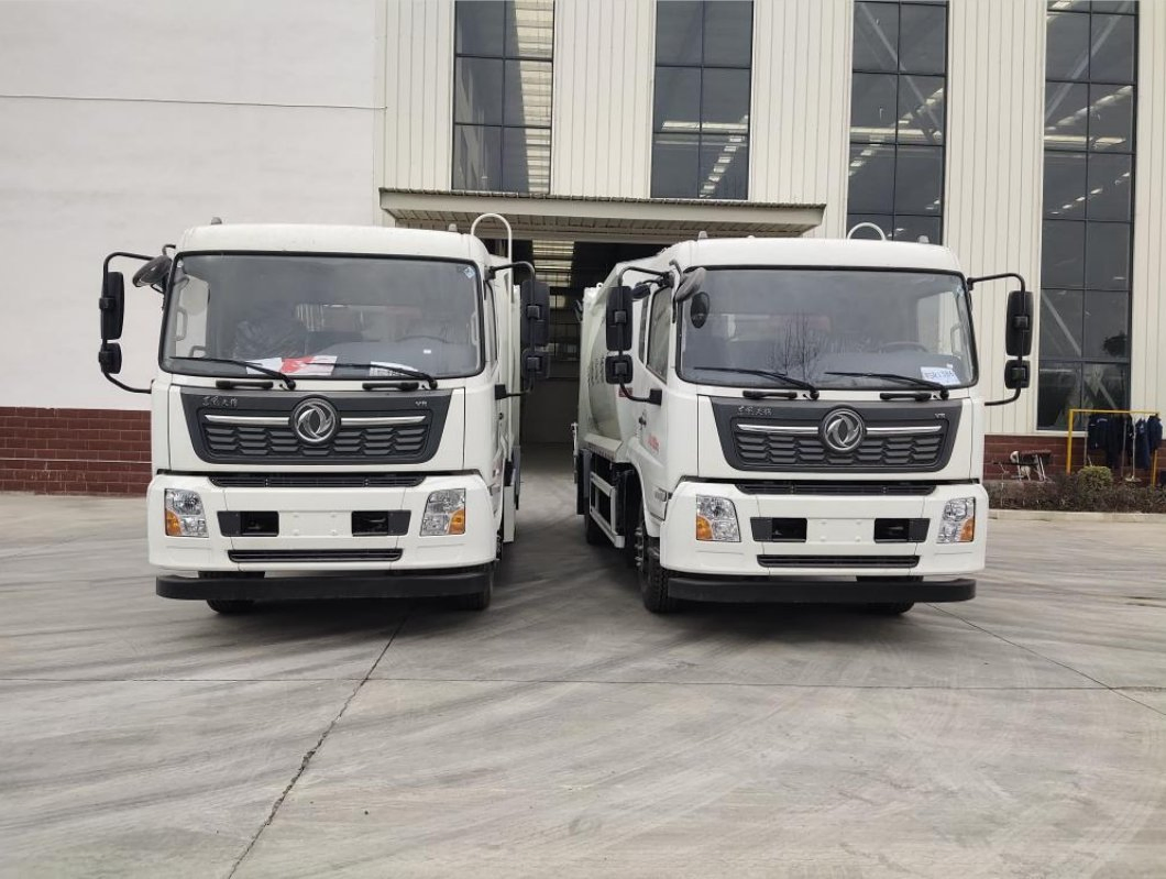 High Quality Dongfeng/HOWO/FAW/Foton/Shacman 15m3 Garbage Compactor Truck 10-15ton New/Used Rear Loader Waste Collection Truck with ISO CCC Certificate