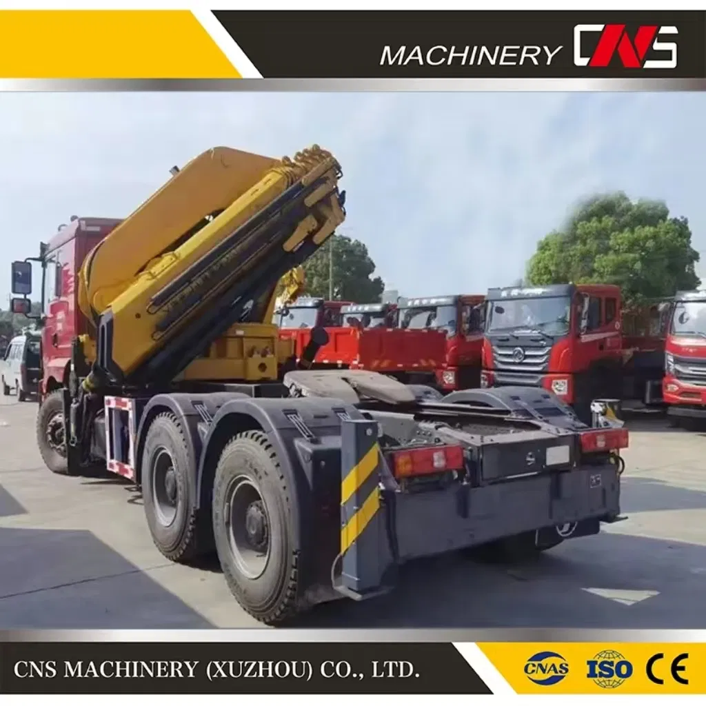Popular 16 Ton Heavy Duty Manipulator Knuckle Boom Trailer Truck Mounted Crane Folding Arm Crane Truck for Hot Sale