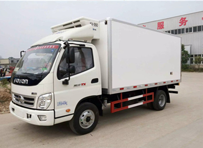 Foton Auman Refrigerator Freezer Van Truck