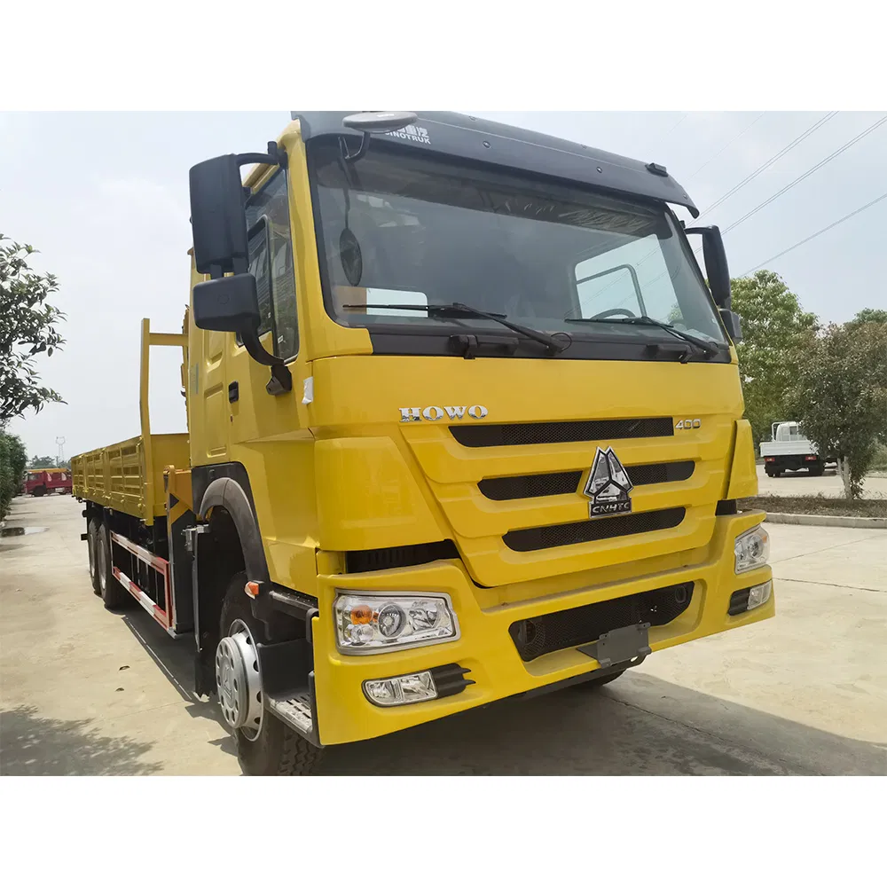 New Sinotruk HOWO 10 Ton 400HP Truck Mounted Carne Lifting Crane Truck for Sale