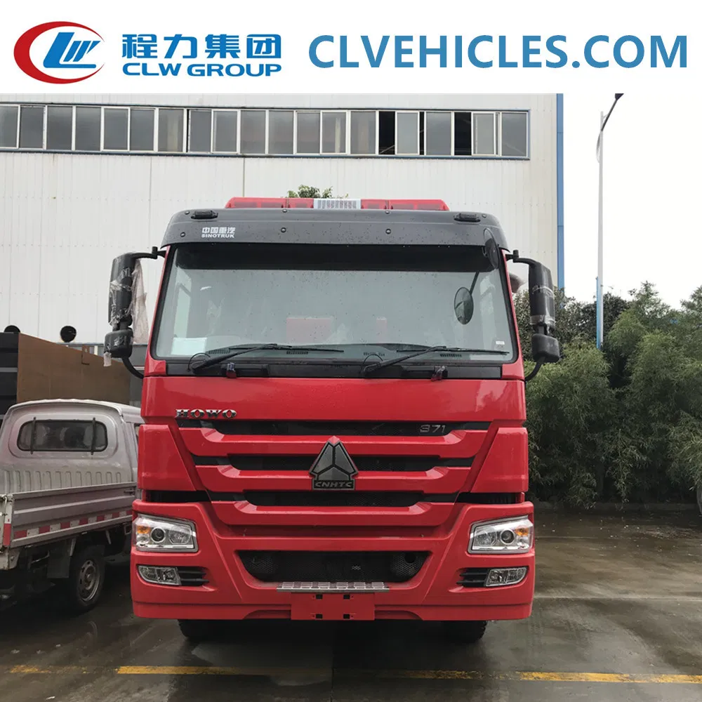 HOWO 8ton 8000L Water Foam Fire Truck Fire Fighting Equipment Truck