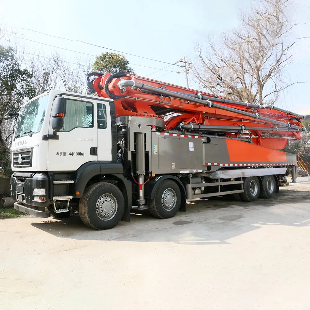 High Quality Concrete Boom Pump Truck Diesel Concrete Mortar Spray Machine Pump Truck for Sale