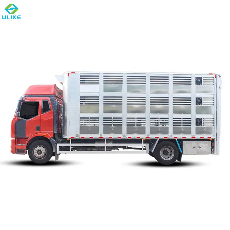 China Manufacture Dongfeng Livestock Poultry Transport Truck Special Vehicle Van Type Constant Temperature Animal Pig Transfer Transport Truck