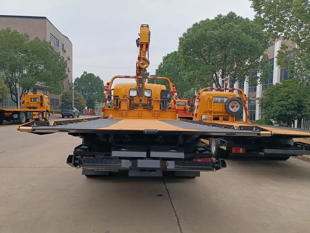 Wrecker Truck Crane Detail
