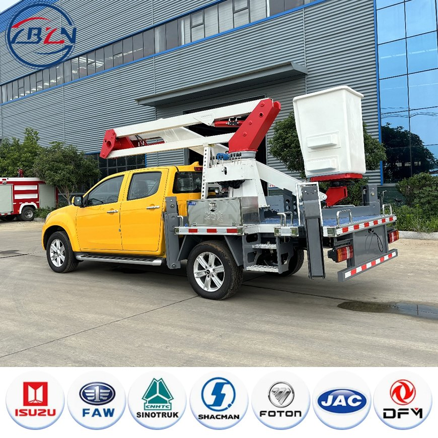 Jmc 4X4 4X2 Working Height Aerial Working Platform Price of Aerial Work Platform Truck for Sale