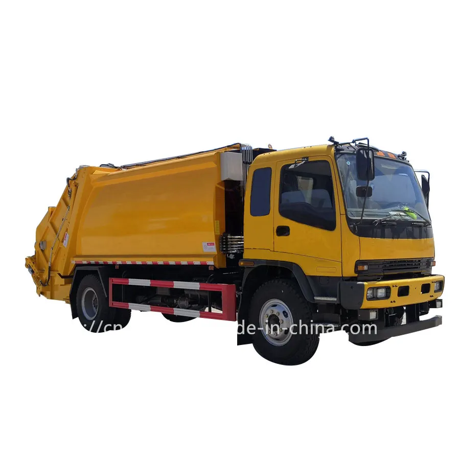 Garbage Compactor Truck View 2