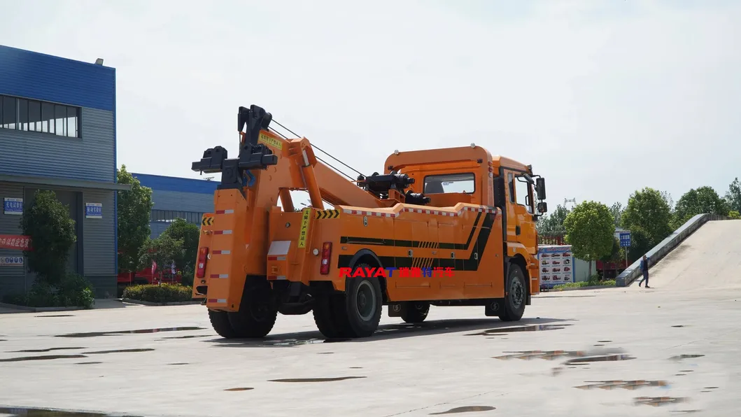 Wrecker Truck View 4