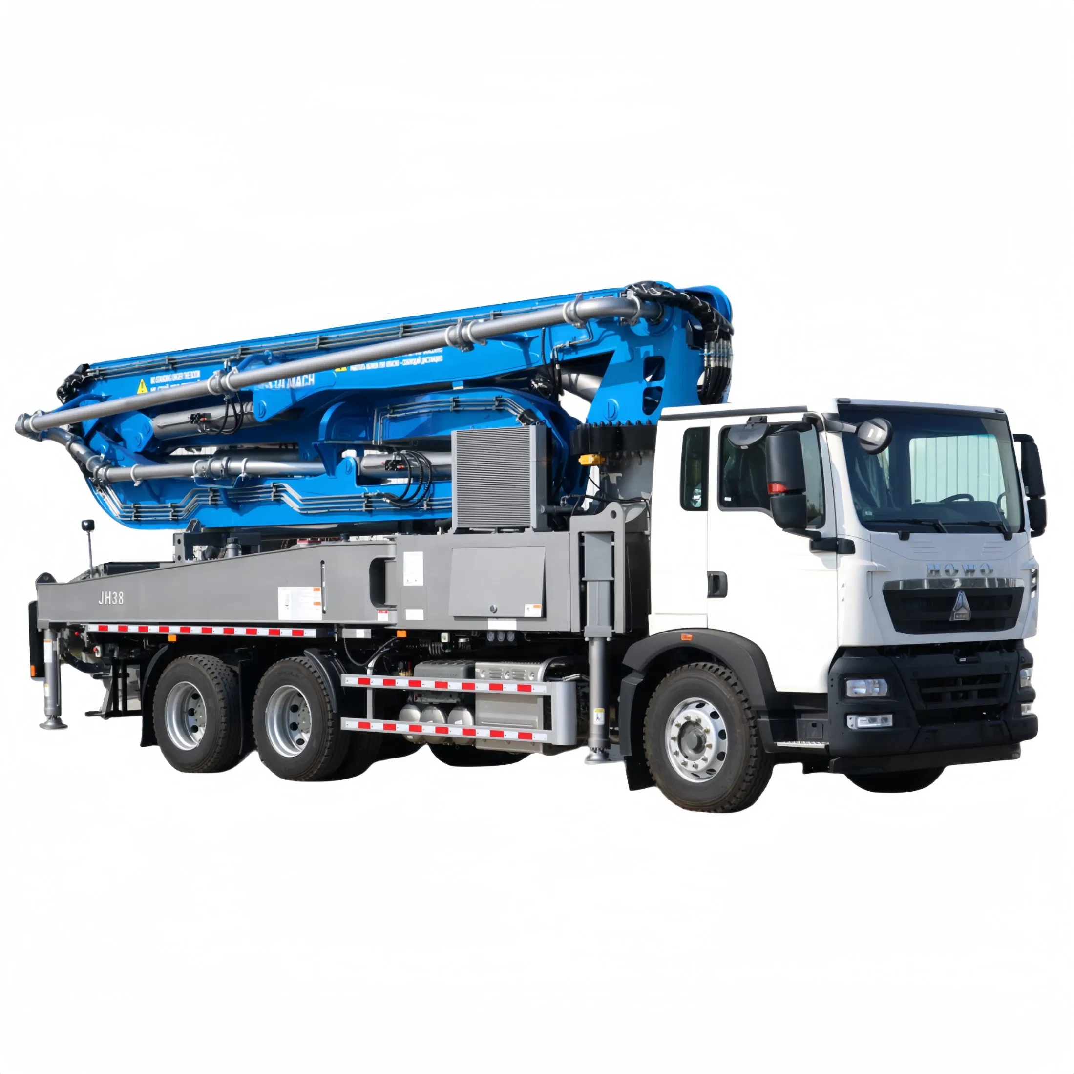 China Jiuhe Pump Concrete 30m 38m 52m 43m 56m 58m 62m 70m Truck Mounted Concrete Pump Price Cement Concrete Boom Pump Concrete Pump Truck for Sale