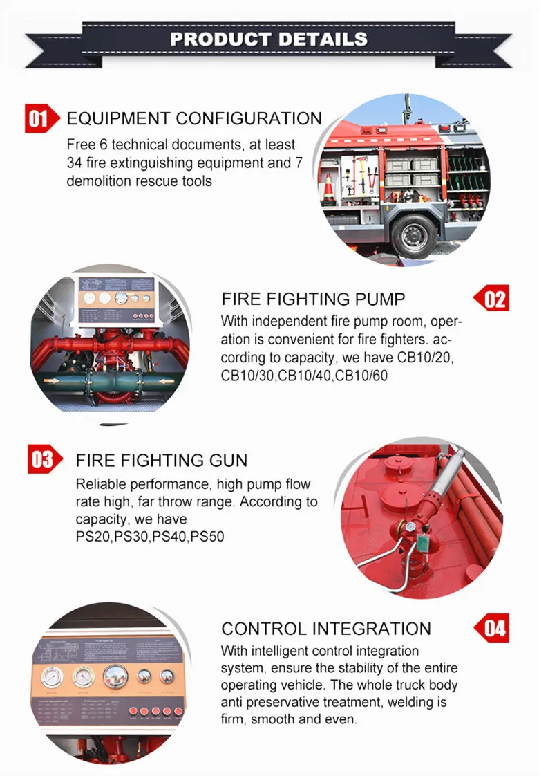 Fire Truck Layout Details