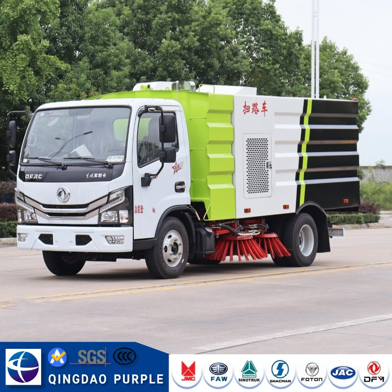 Cleaning Truck Mounted Vacuum Road Sweeper Truck Street Cleaning Vehicle Sweeper
