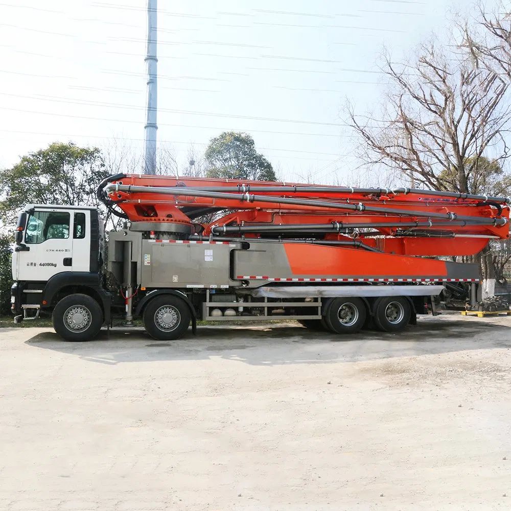 High Quality Concrete Boom Pump Truck Diesel Concrete Mortar Spray Machine Pump Truck for Sale