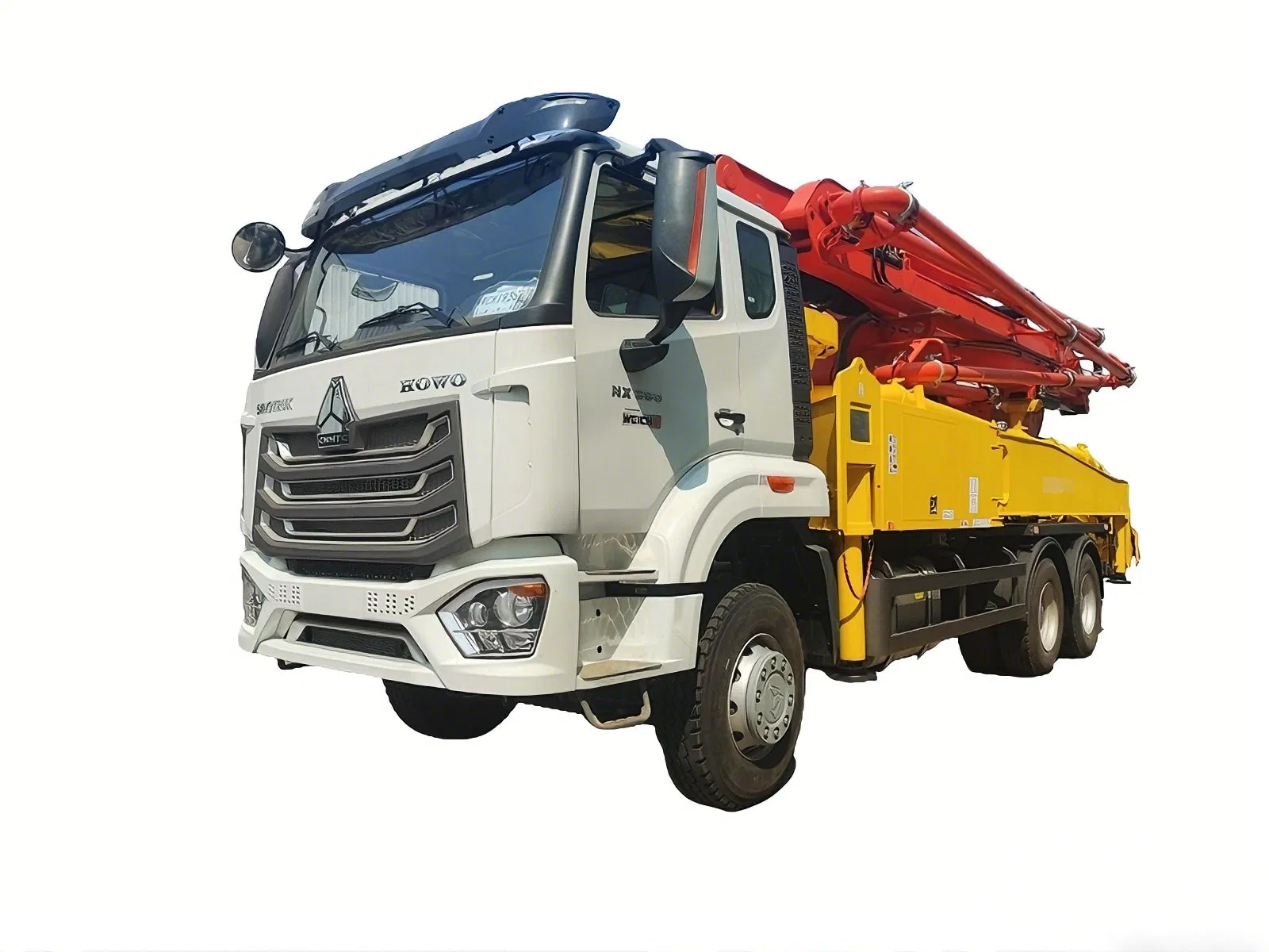 Chinese/China/Cnhtc New/Used Best Sinotruk HOWO Vehicle Hydraulic 32m 36m 37m 42m 56m 62m Boom Concrete Pump Truck Price for Transportation/Mounted/Sale/Cement