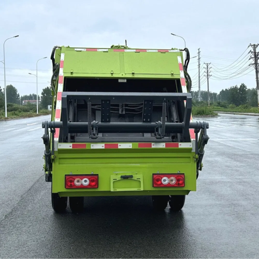 High Efficiency Refuse Compactor Truck for Garbage Collection Points