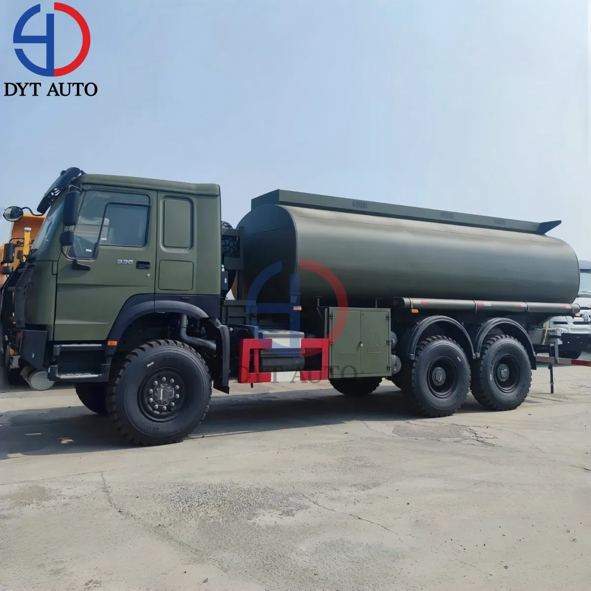 Sinotruk HOWO 6X6 off-Road 20000L 20000litre 20ton 20m3 Fuel Tanker Truck
