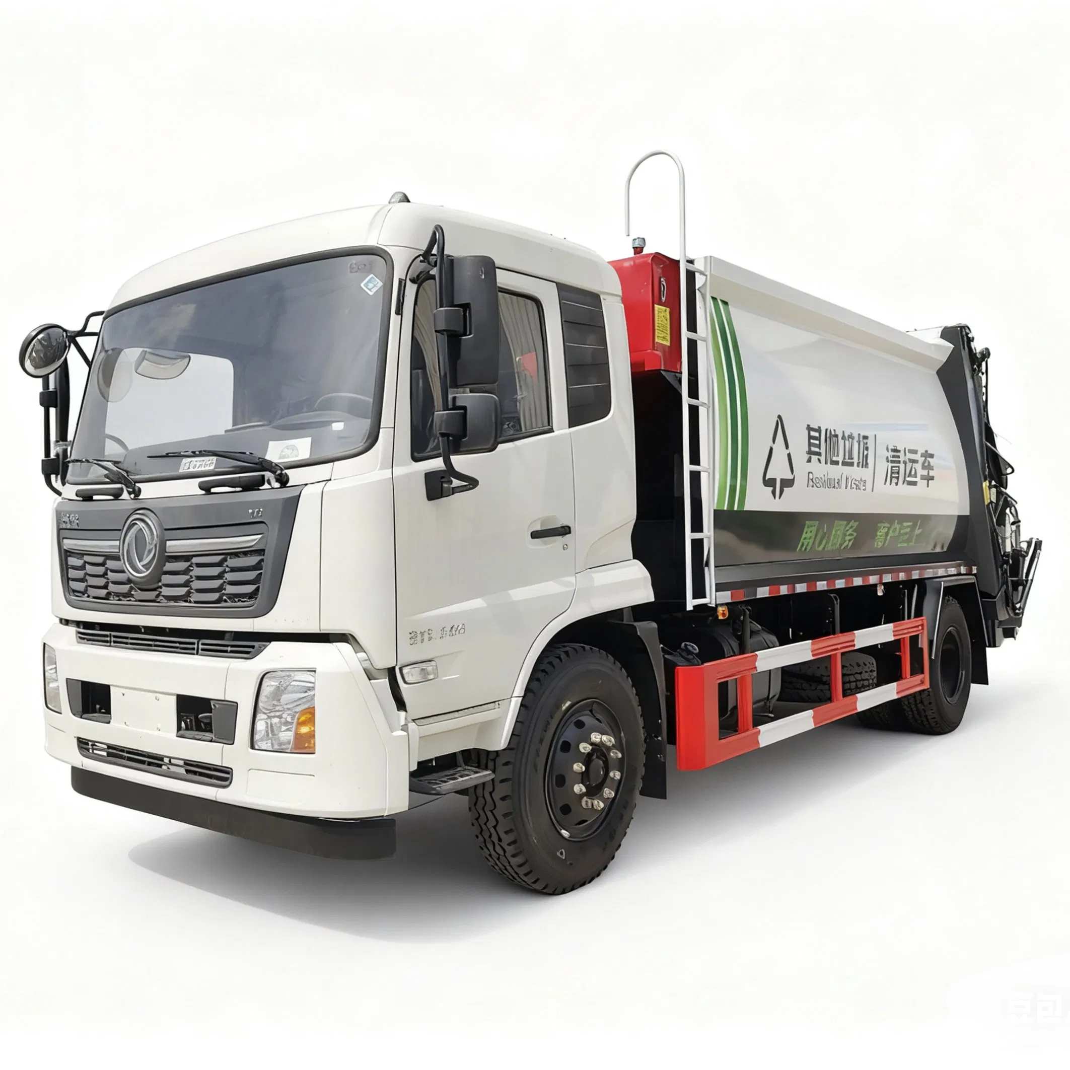 High Quality Dongfeng/HOWO/FAW/Foton/Shacman 15m3 Garbage Compactor Truck 10-15ton New/Used Rear Loader Waste Collection Truck with ISO CCC Certificate