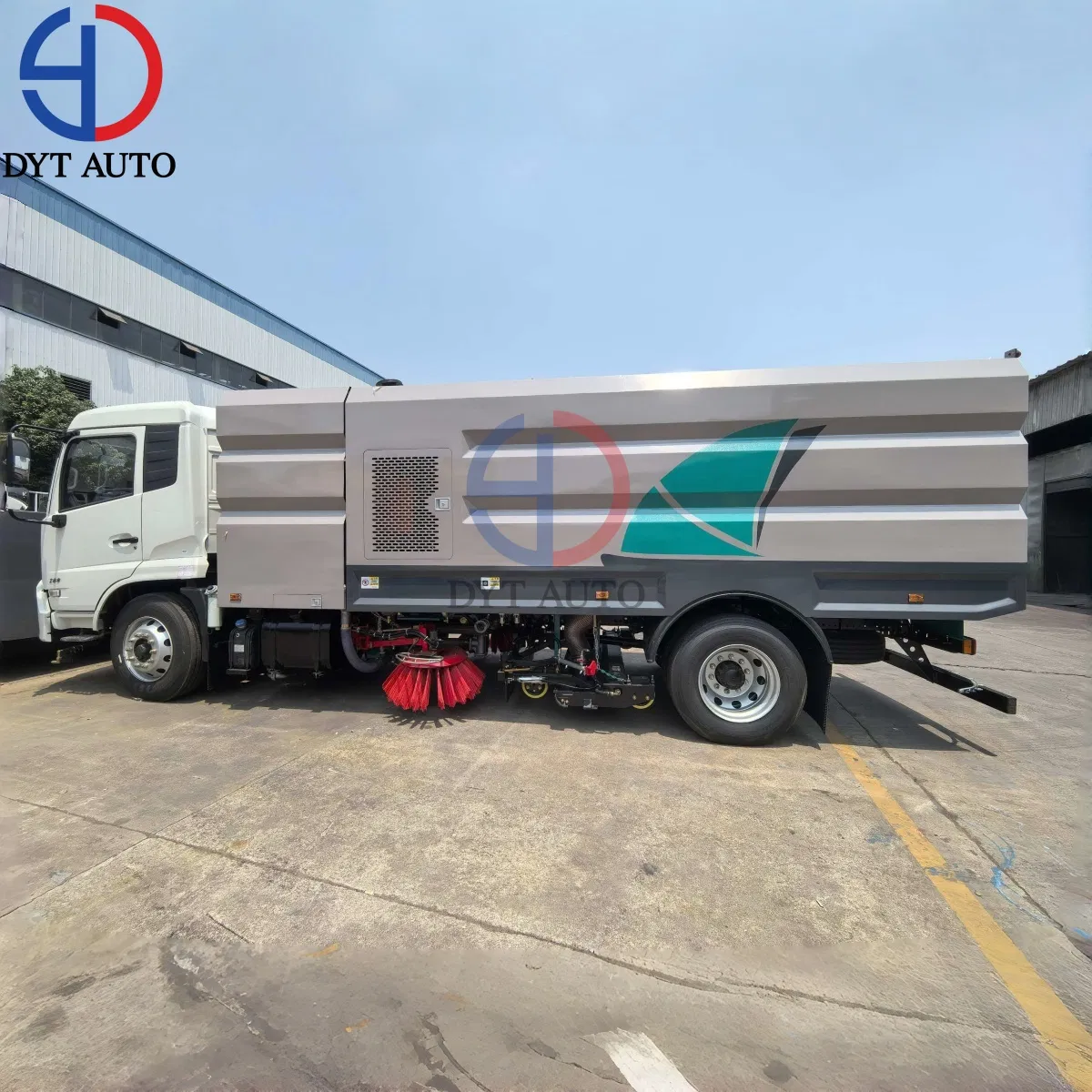 Used New Electric Sinotruk HOWO Dongfeng Shacman FAW Foton Jmc JAC 4X2 5cbm 5m3 8cbm 8m3 15m3 15cbm Street Road Sweeper Truck with Vacuum Cleaner