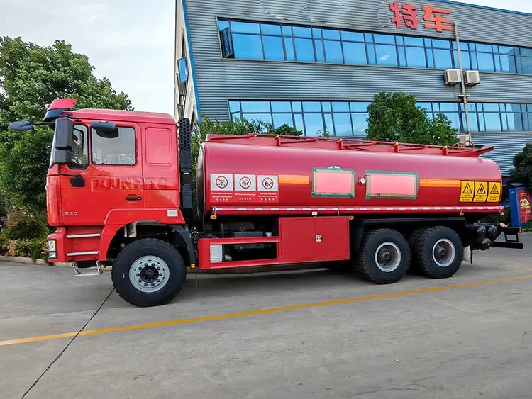 Fuel Tanker Side View