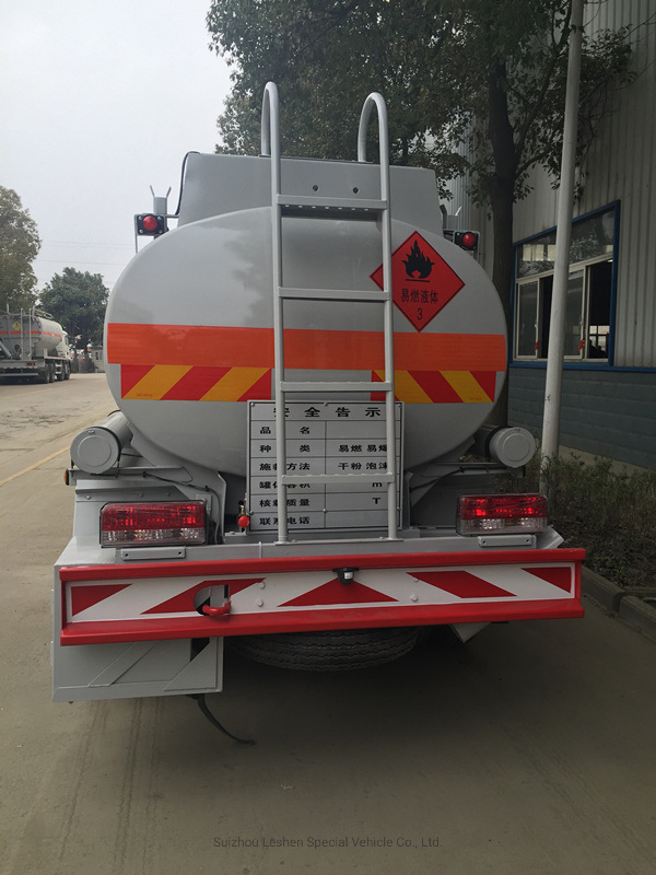 4X2 Dongfeng Diesel Engine 9000L Fuel Tanker Truck