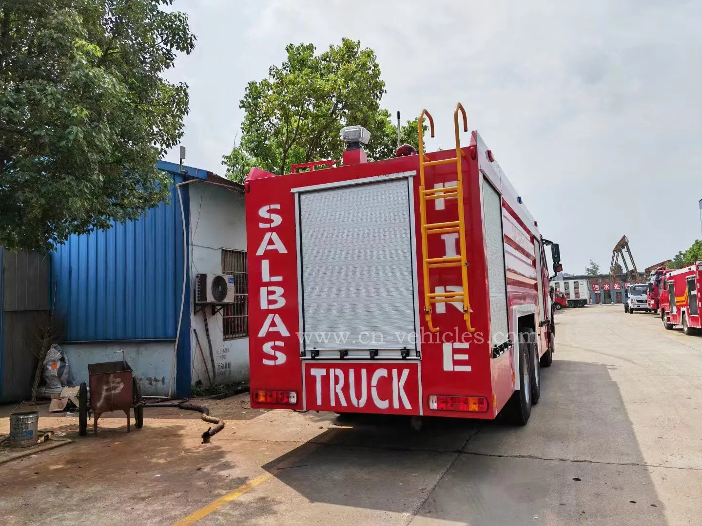 HOWO Rescue Foam Water Tank Tanker Firefighting Engine Fighting Vehicle Fire Truck