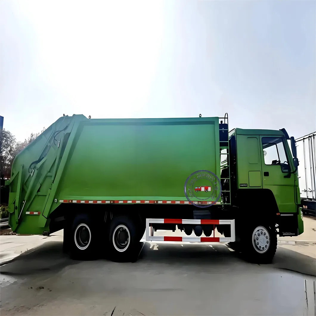 Compactor Garbage Truck View 4