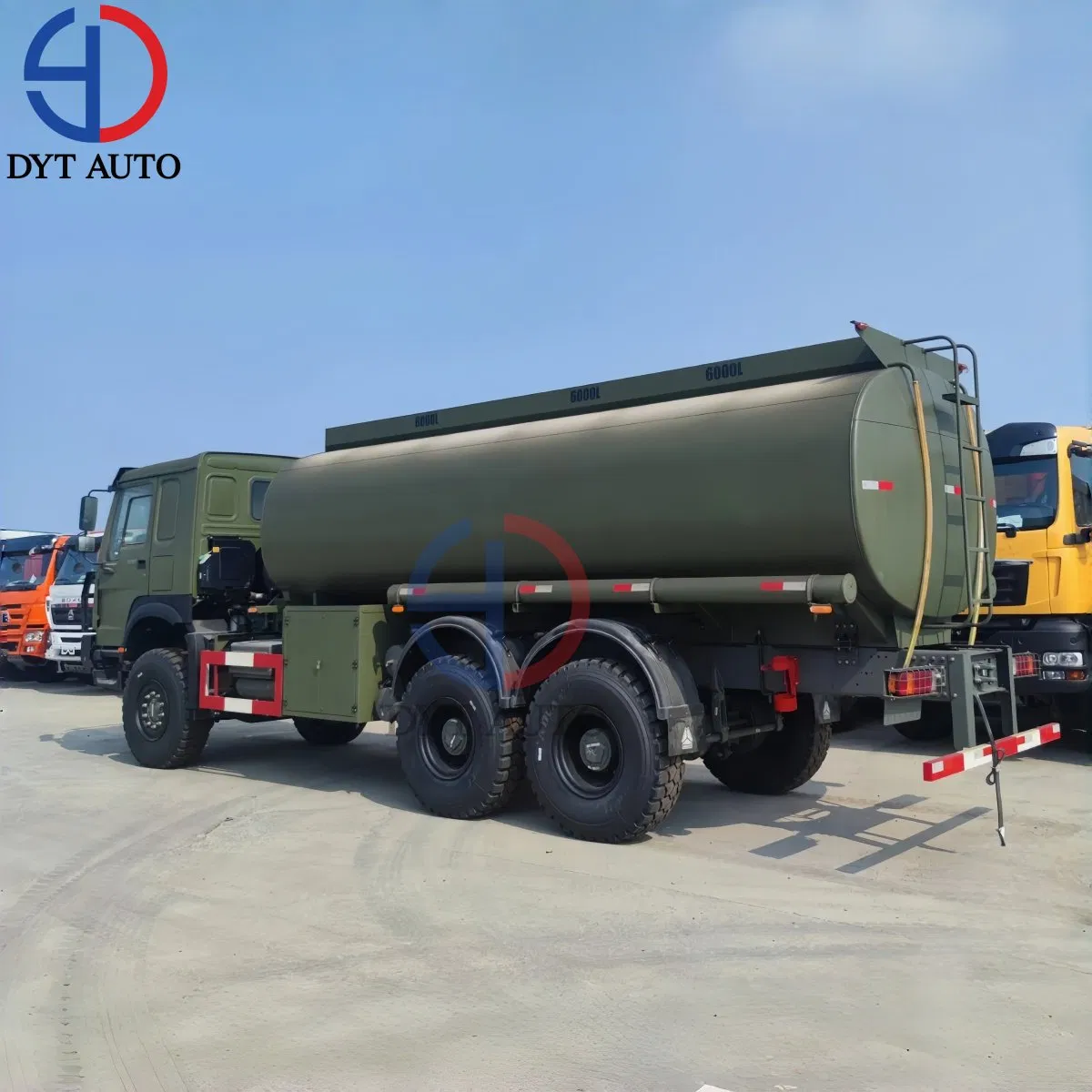 Sinotruk HOWO 6X6 off-Road 20000L 20000litre 20ton 20m3 Fuel Tanker Truck