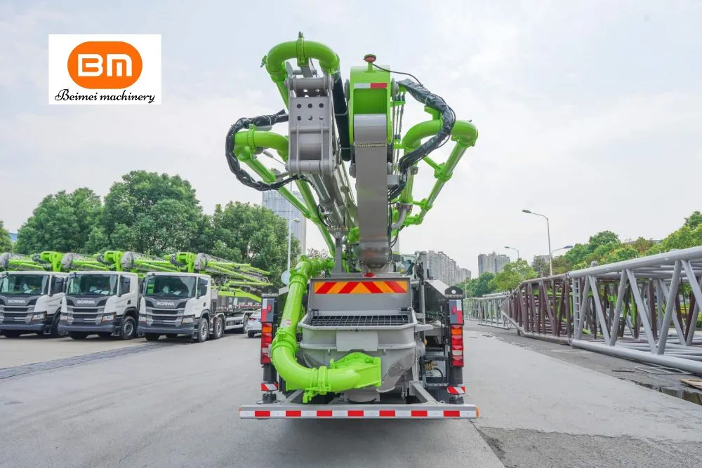 Concrete Pump Truck View 2