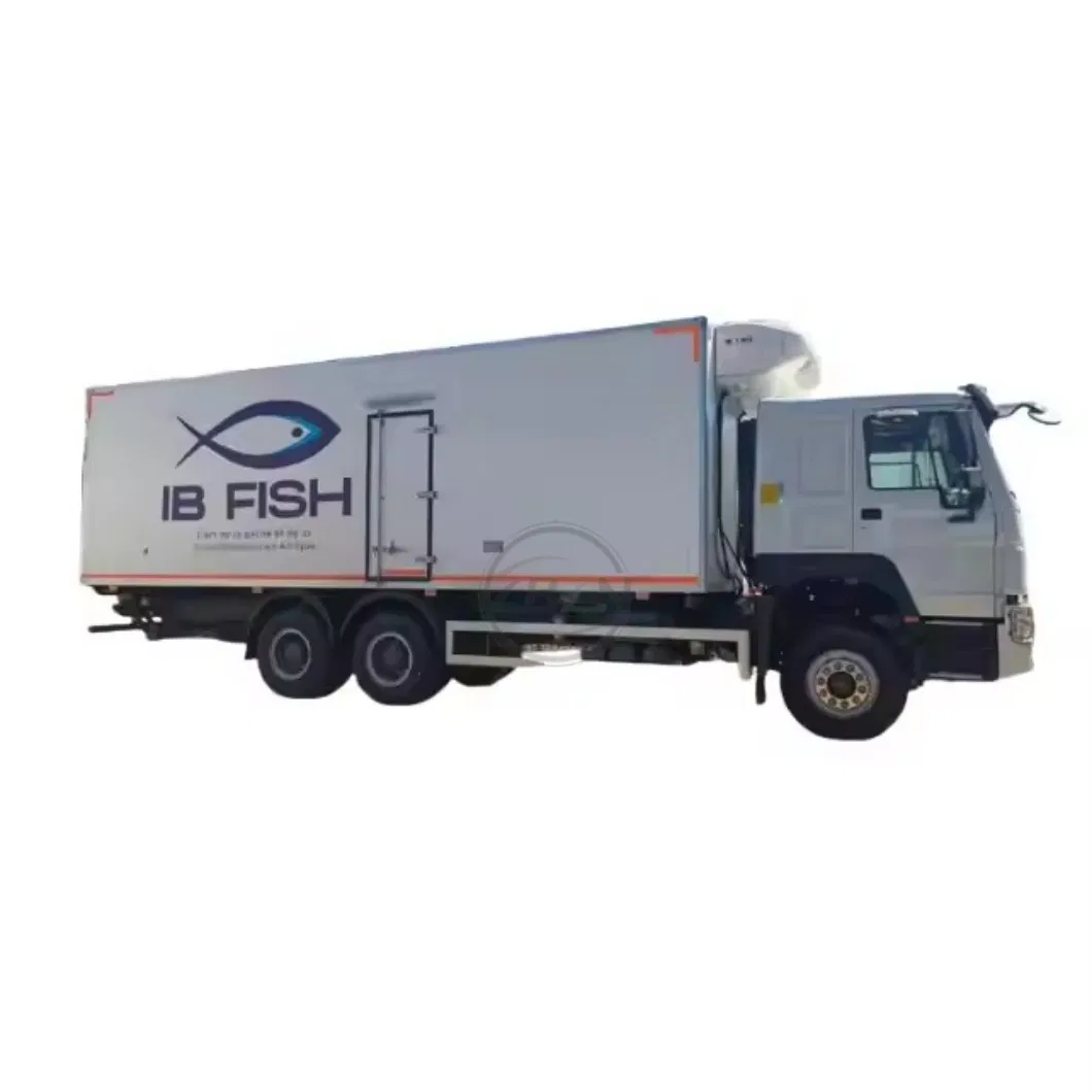 HOWO 6X4 20t 25trefrigerated Cargo Truck Euro3 Left Hand Driving LHD Refrigerator Truck Freezer Truck