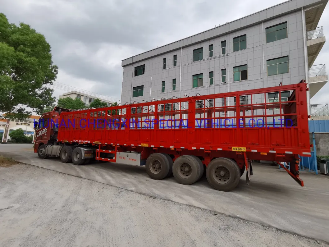 Fence semi trailer