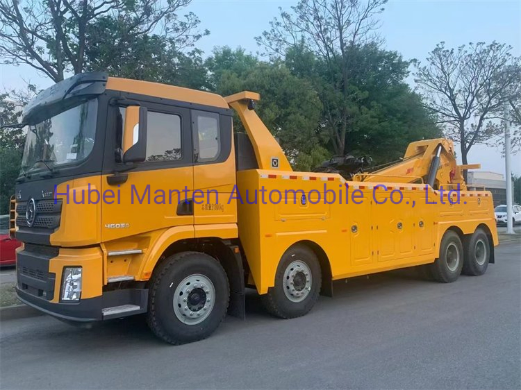Shacman X3000 50t 30t 30ton 50ton Wrecker Tow Truck with 360 Degree Rotary Crane