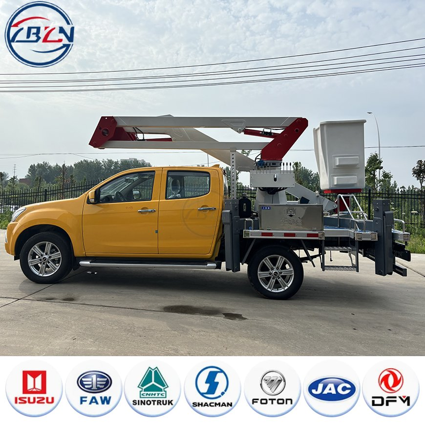 Jmc 4X4 4X2 Working Height Aerial Working Platform Price of Aerial Work Platform Truck for Sale