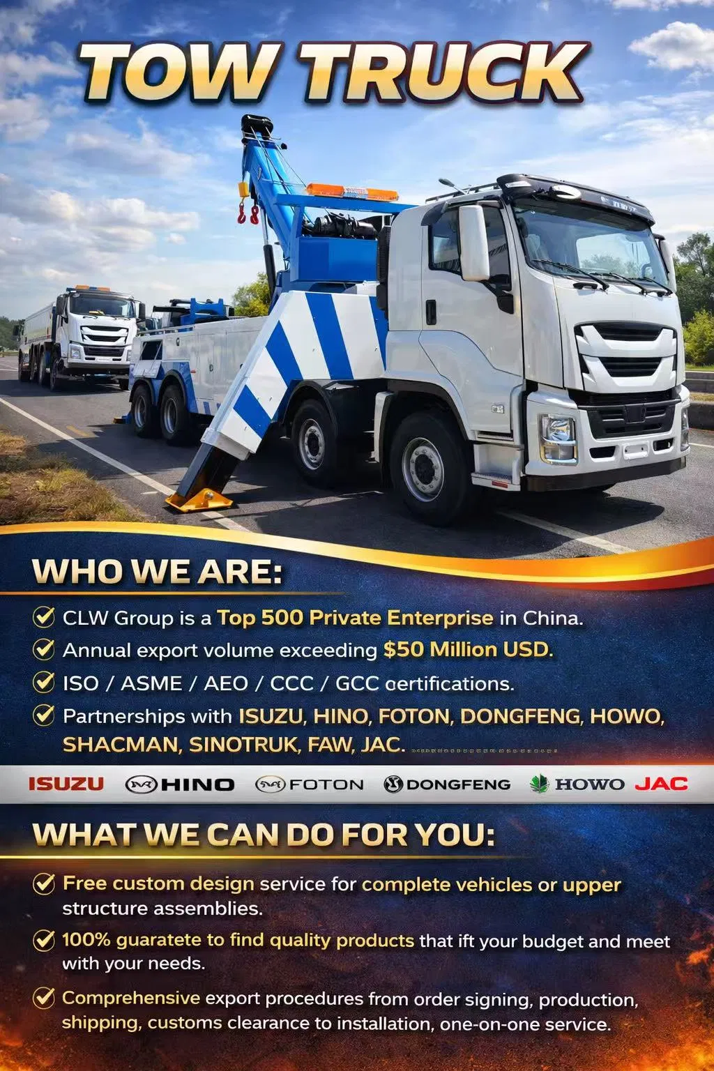 Heavy-Duty Road Wrecker