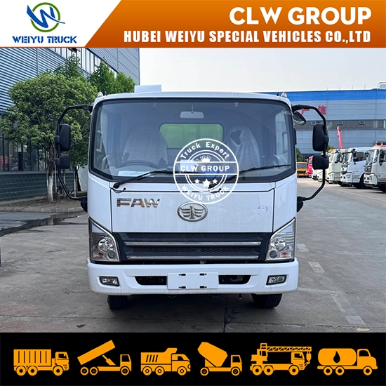 FAW 5m³ Municipal Street Sweeper Dust Cleaning Truck
