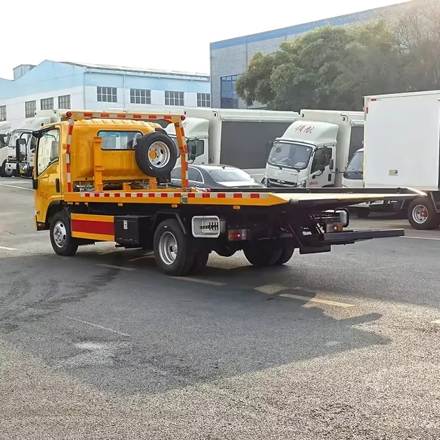 Wrecker Tow Truck View 2