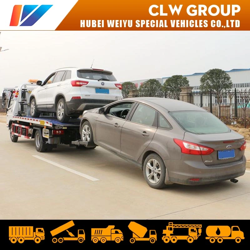 Foton 4X2 4t 130HP Flatbed Road Recovery Wrecker Tow Truck