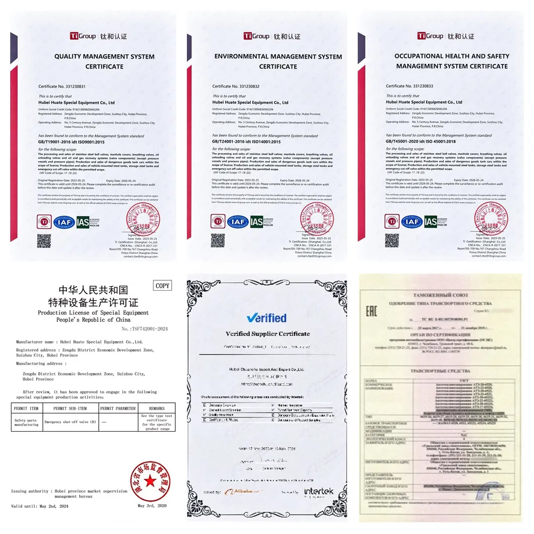 Certifications