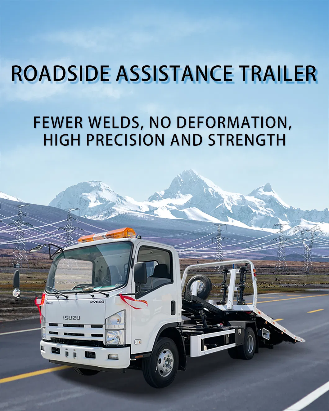 I-Suzu Tow Truck Wrecker