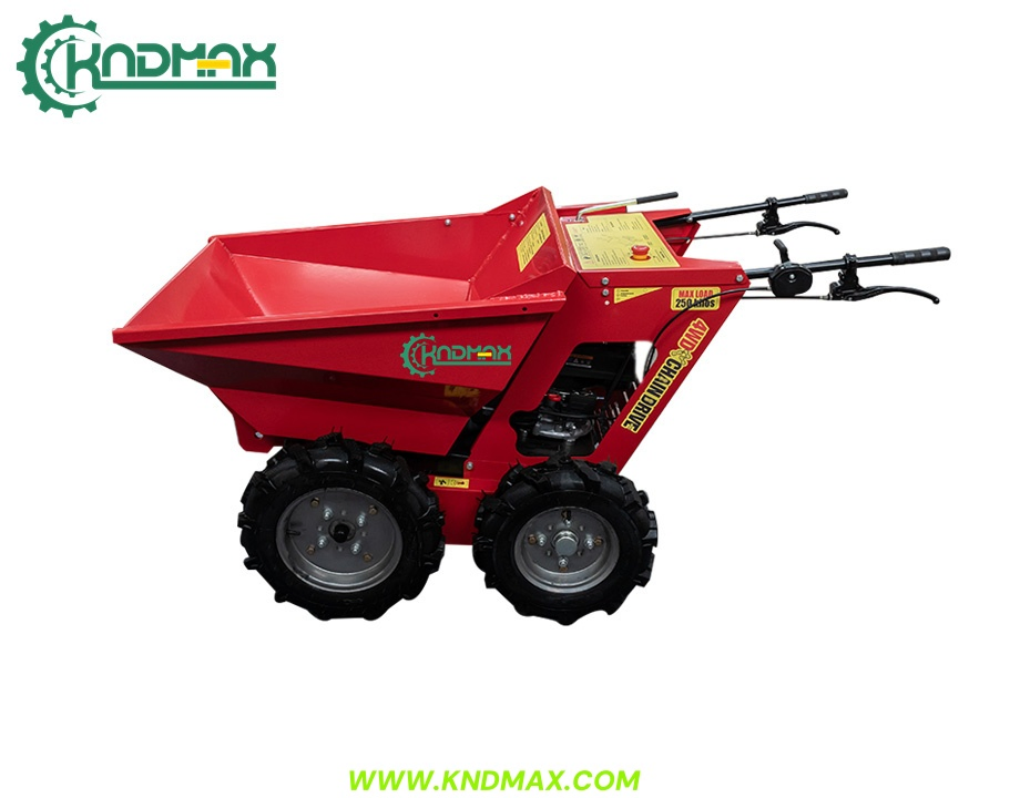 5.5HP Petrol Powered Mini Dumper 250kg Capacity Multi-Purpose Hauler for Tough Garden Tasks