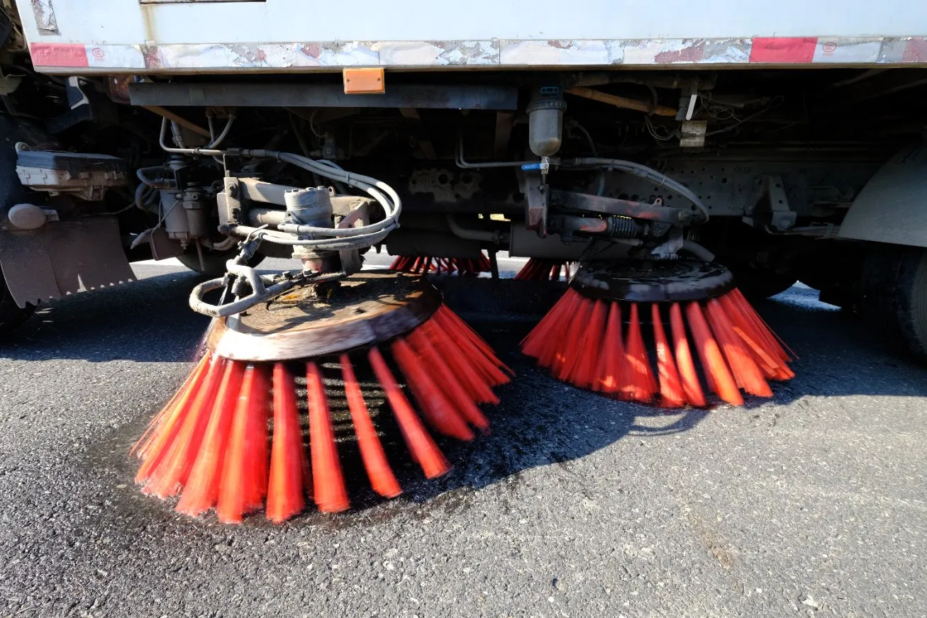 6m³ Bioclean Brand vacuum sweeping electric transport street wholesale road sweeper truck