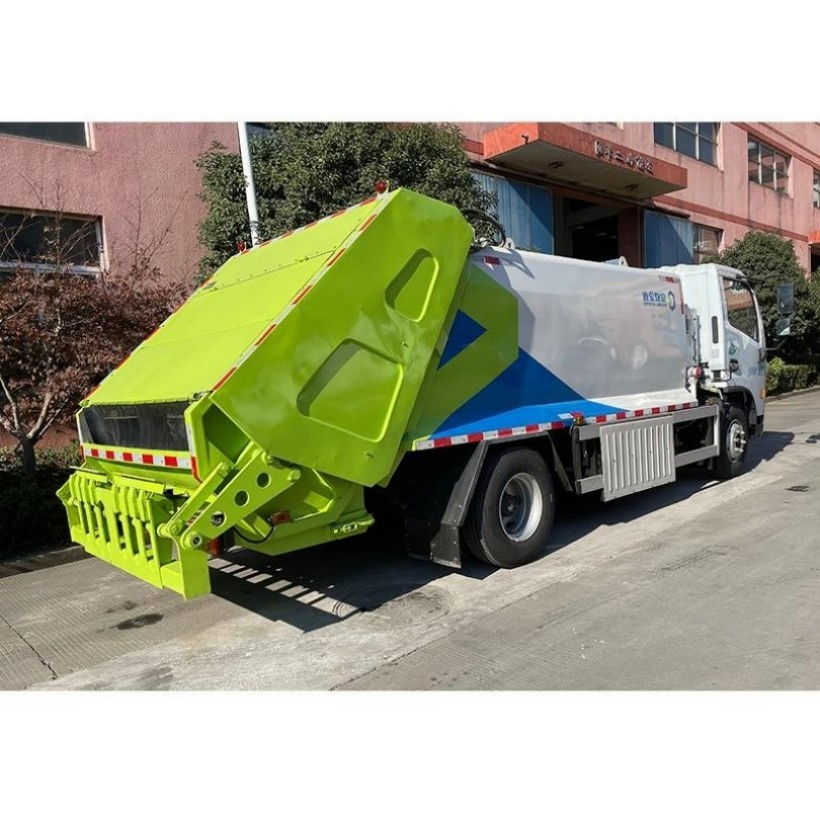 Ckd 8m3 container shacman howo compressed compactor kitchen electric used garbage truck
