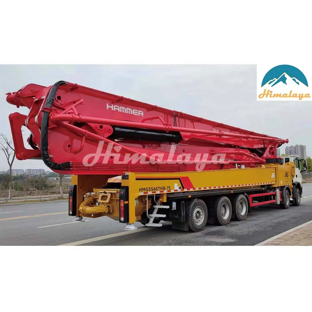 Hot Sale New Hammer 75m Diesel Machine Concrete Pump Truck