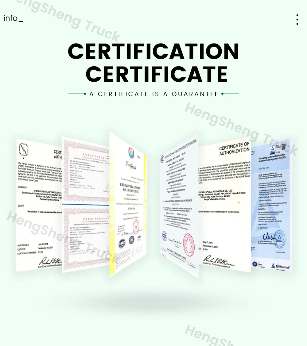 Certifications