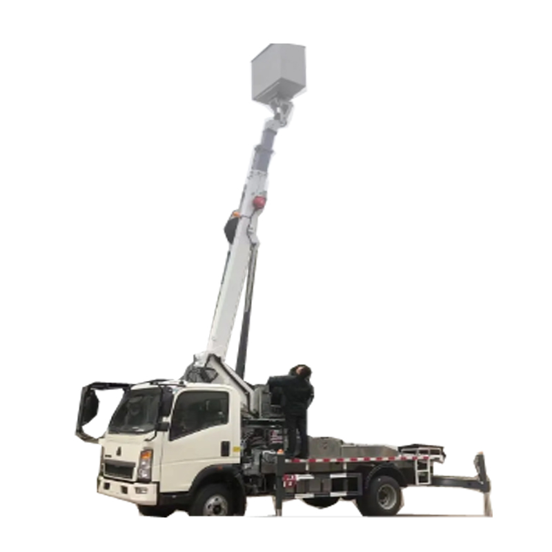 4X2 4X4 HOWO 20/22/24/26/28meters Street Lamp Maintenance Installation Billboard Aerial Work Platform Trucks