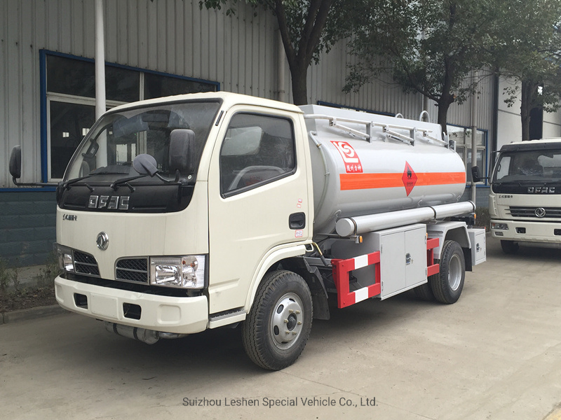 4X2 Dongfeng Diesel Engine 9000L Fuel Tanker Truck