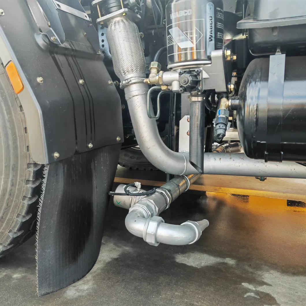 Sweeper Truck Side View